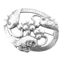 ジョージジェンセン ムーンライト ブローチ 画像