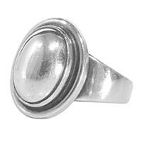 ジョージジェンセン 1995年伊勢丹購入証明書付き 925 シルバーボール リング 画像