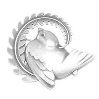 ジョージジェンセン 309 鳥 ブローチ レディース 画像