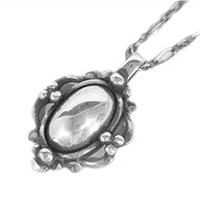 ジョージジェンセン 1989 平成元年 伊勢丹購入証明書付き イヤーペンダント 画像