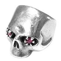 ジャムホームメイド × ナンバーナイン NUMBER (N)INE スカル リング シルバー #20 画像