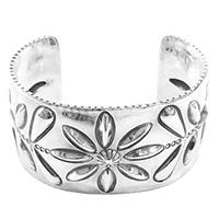 ラリースミス スタンプワーク バングル シルバー 画像