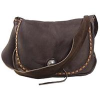 ラリースミス ディアスキン レザー スターコンチョ ショルダーバッグ 画像