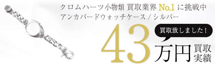 アンカバードウォッチケース / シルバー 43万買取 / 状態ランク:A 中古品-良い