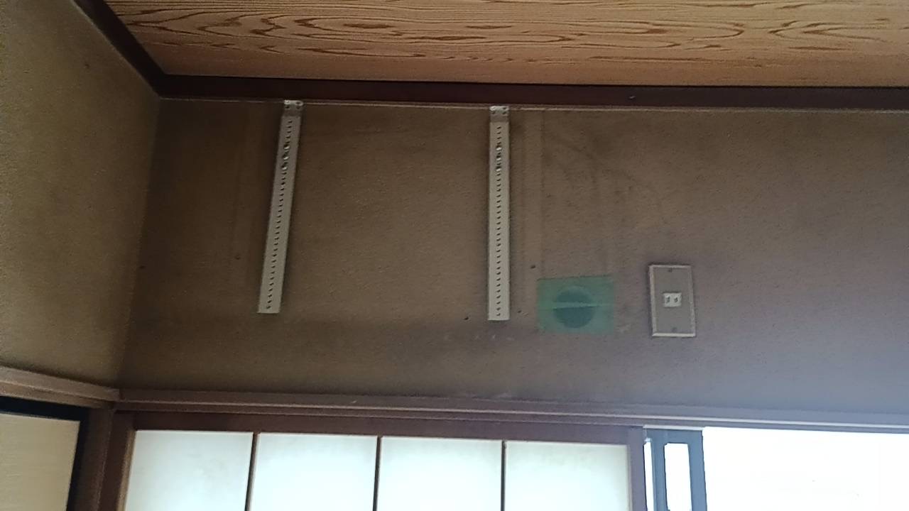 After 三郷市のお客様宅のエアコン取り外し後