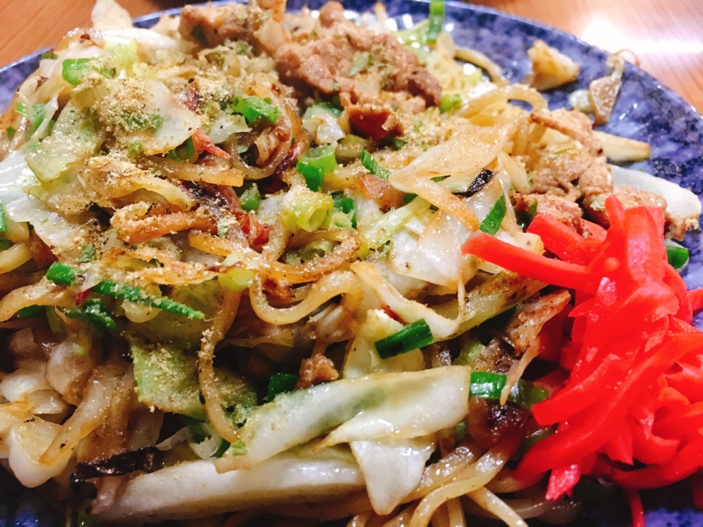 富士宮焼そば　わかめ