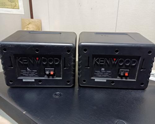 ケンウッドのスピーカー KENWOOD CM-7ES を超激安500円で手に