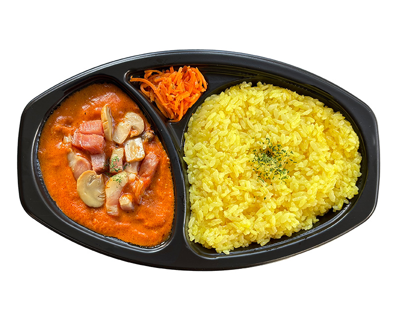 トマトクリームカレーのお弁当