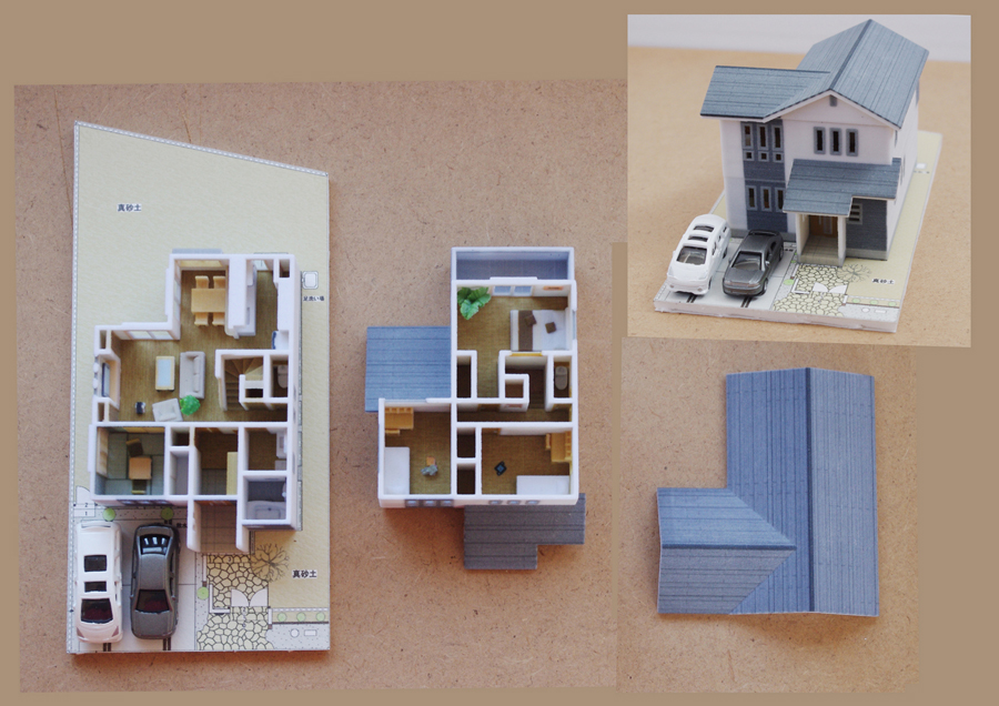 ３ｄ建築模型 3dプリンターで建築模型制作 パース制作 ｋ２ ケーツー