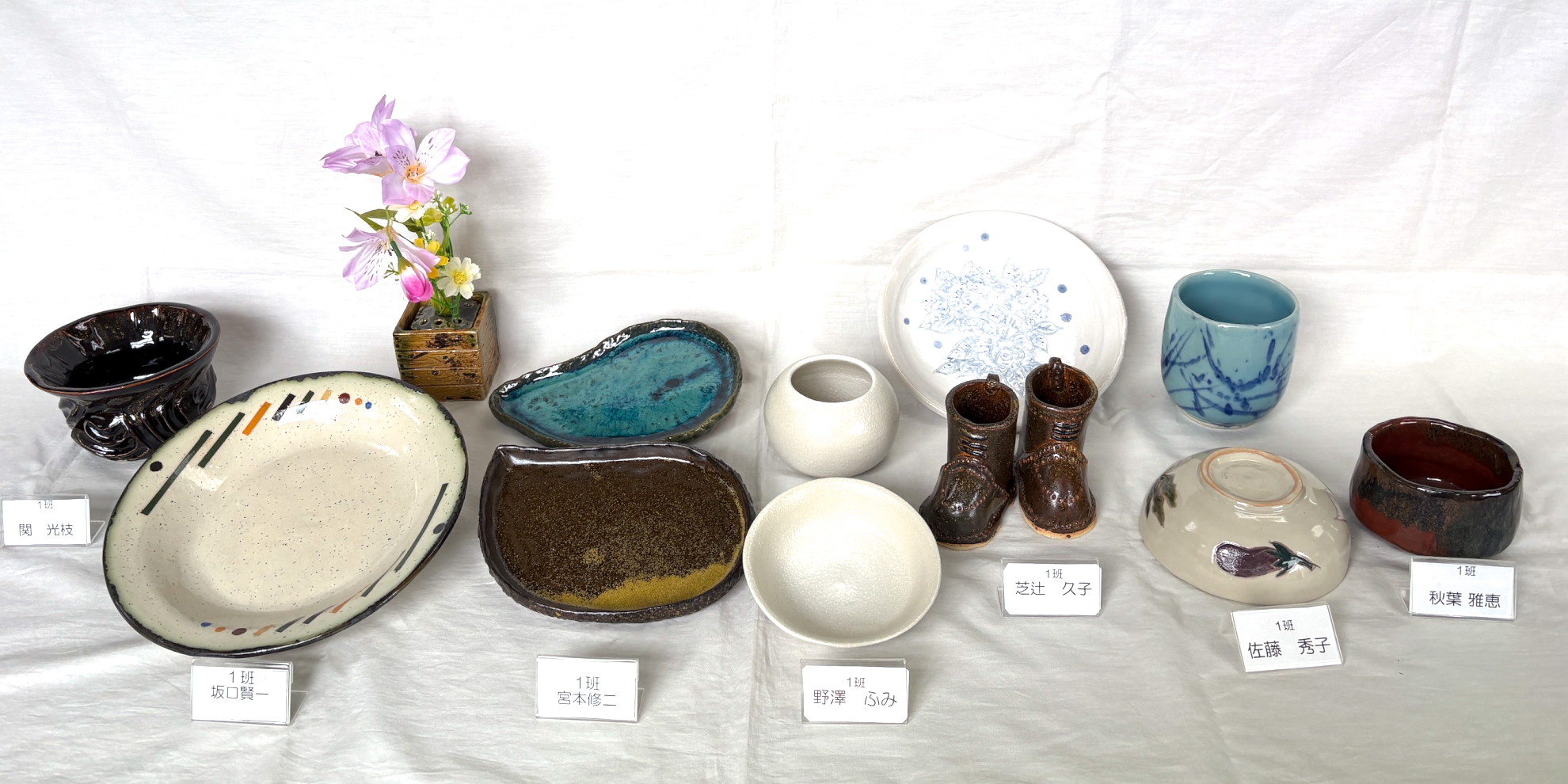 鎌ヶ谷陶芸クラブ-作品紹介
