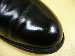 革靴銀浮き 塩でボコボコのクリーニング 東京 宅配ok