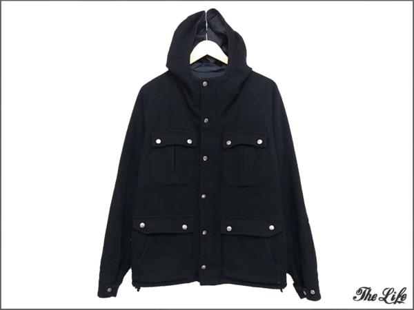 MT.RAINIER DESIGNウール60/40 メルトンショートパーカL/マウントレーニアデザイン/マウンテンパーカー