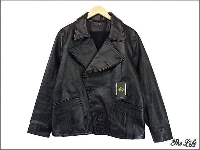 BLACK SIGNホースハイド/ハワードジャケット40/黒/ブラックサイン/アヴィエータージャケット/HOWARD JACKET