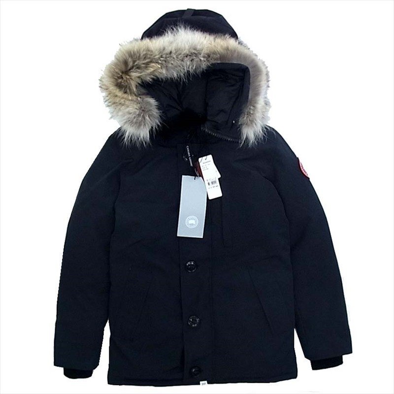 カナダグース ジャスパー 3438JM ダウンジャケット ネイビー系 XS 画像