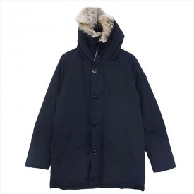 カナダグース 3438JM R ジャスパー ダウン パーカ ジャケット ネイビー系 L 画像