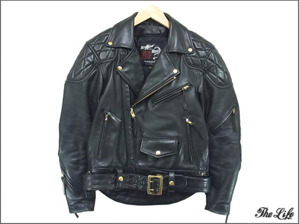 KADOYAカドヤ荒くれKNIGHT輪蛇レザージャケットM/LINDA/AW-EVO/吉田聡xKADOYAプレオーダー企画