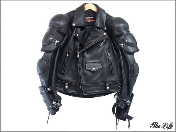 KADOYAカドヤバトルジャケット/レザーライダースL/黒