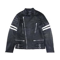 アンユーズド ライン カウレザー セミダブル ライダース US0893 画像