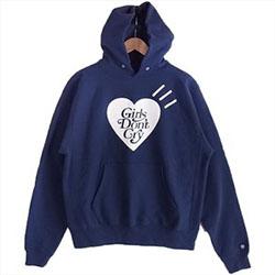 ヒューマンメイド × Girls Dont Cry ガールズドントクライ pizza hoodie パーカー 画像