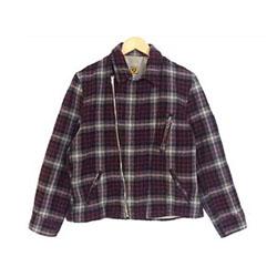 ヒューマンメイド チェックブルゾン ライダース ジャケット 初期モデル 画像