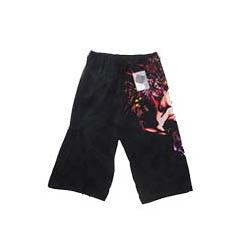 ヨウジヤマモト BLACK Scandal ブラックスキャンダル HH-P54-249 19SS Gather Drawstring Pants Print A 画像