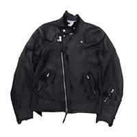 ソロイスト sough out motorcycle jacket レザーライダース 15AW 画像