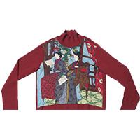 ヨウジヤマモト Pour Homme 95AW 鹿鳴館 ハイネックニット 画像