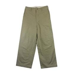 オーラリー A7AP01CN WASHED FINX CHINO WIDE PANTS 画像