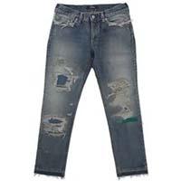 アンダーカバー D9501 ダメージ加工 レディース デニムパンツ 画像