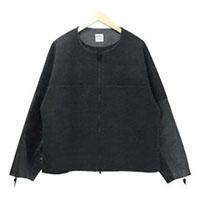 サンシー 吾亦紅 別注 メルトン レザー ジャケット SNS-15A99 15SS 画像