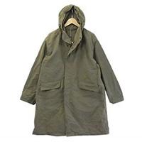 コモリ K01-04005 コットンナイロン フーデット コート 17SS 画像