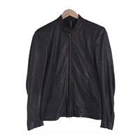 アタッチメント KB32-025 ディアスキン レザー スタンドカラー ライダース ジャケット 画像