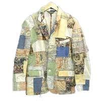 コムデギャルソンオムプリュス PJ-10021S ゴブラン織 パッチワーク 99AD ジャケット マルチカラー系 画像