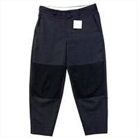 コムデギャルソンオムドゥ 19AW DD-P030 ウール グレンチェック ワーク デザイン パンツ 画像