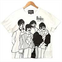 ビートルズコムデギャルソン 半袖 プリント Tシャツ ホワイト系 画像