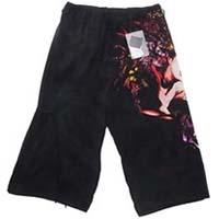 ヨウジヤマモト BLACK SCANDAL ブラックスキャンダル HH-P54-249 19SS Gather Drawstring Pants Print 画像