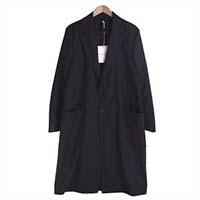 ヨウジヤマモト Ground Y グラウンド ワイ GN-C01-100-1 T/Wギャバ ボックス ロングジャケット 画像