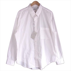 グラフペーパー トーマスメイソン 長袖 ストライプシャツ 画像