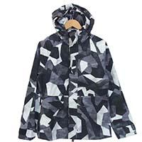 AKM PET040 MOUNTAIN PARKA マウンテンパーカー カモ ブラック系 画像