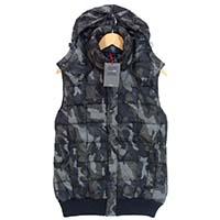 AKm × DUVETICA デュベティカ ANCHISECINQUE カモ ダウンベスト 画像