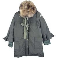 サカイ × MONCLER モンクレール SHIO ラクーン ファー コート 画像