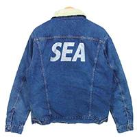 マインデニム × WIND AND SEA ウィンダンシー DENIM BOA GJKT 20MND-WAS001 画像