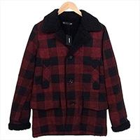 マインデニム 19AW バッファローチェック ボア ランチ コート 1911-9002 画像