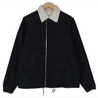 ガンリュウ ボア コーチジャケット ジャケット ブラック系 EP-J007 画像