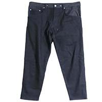 ガンリュウ 5 pockets kurta denim indigo デニム パンツ 20SS FU3-PA-09 画像