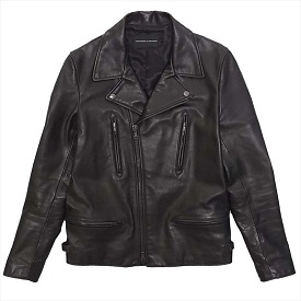 ラウンジリザード 16AW 0190 COW SMOOTH FINISHDOUBLE RIDERS JACKET 画像