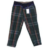 カラー カラービーコン kolor BEACON チェック スラックスパンツ グリーン系 18SCM-P05103 画像