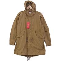 ボンクラ モッズパーカー コットンポプリン ジャケット コート ベージュ系 画像