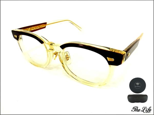 TENDERLOINテンダーロイン×白山眼鏡T-JERRYサングラス (BROWN/CLEAR) キハク