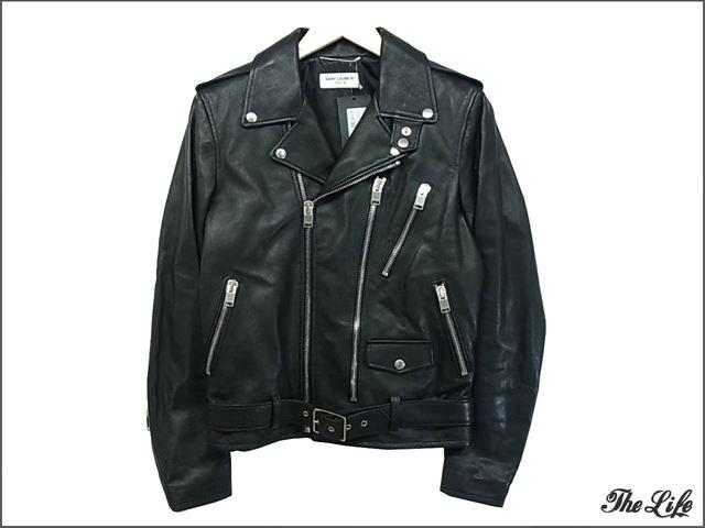14AW SAINT LAURENTサンローランライダースジャケット44